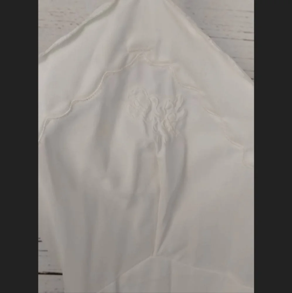 Vintage Movie Star‎ White Nylon Slip